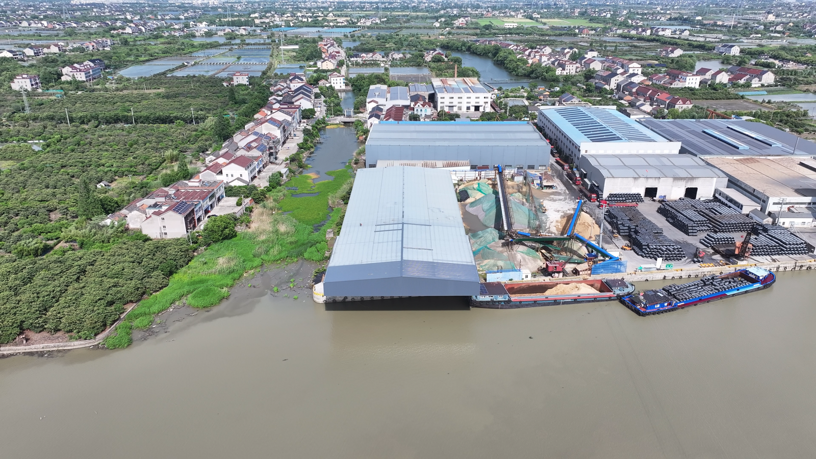 Steel Structure Storage and Transfer Wharf with Cantilever Beam lisheng storage wharf Ⅱ 01