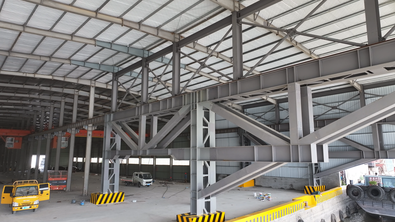 Steel Structure Storage and Transfer Wharf with Cantilever Beam lisheng storage wharf Ⅱ 03
